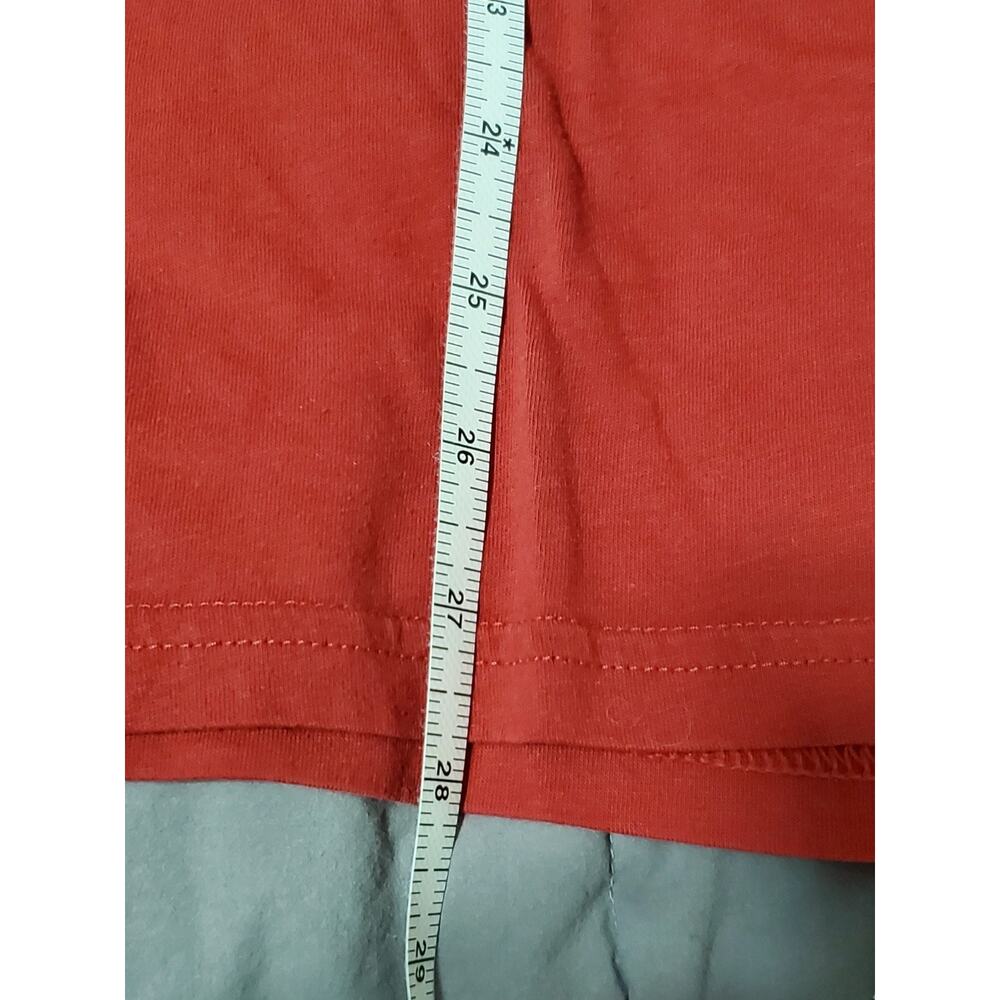 Under Armour HeatGear Shirt Men’s Large Red USA Flag Loose Fit Athletic Tee - Picture 6 of 7